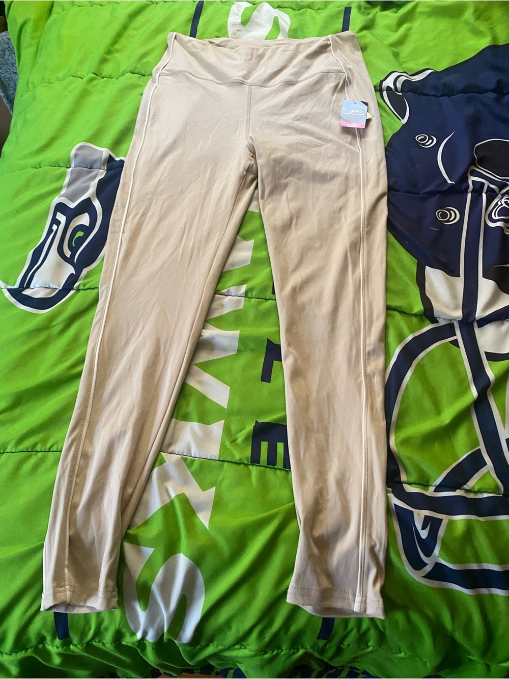 Pro Player Beige Leggings - Picture 1 of 7